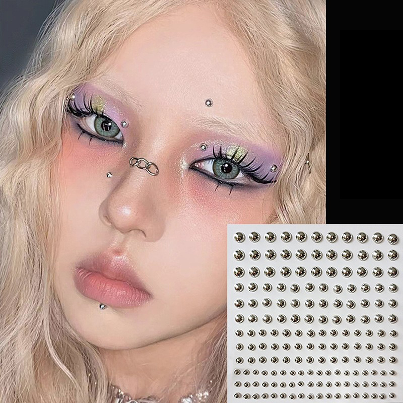 Diamond Sticker Fake Nose Stud - Body Jewelry Piercing review and price