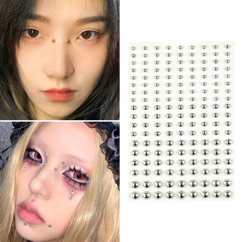 Diamond Sticker Fake Nose Stud - Body Jewelry Piercing review and price