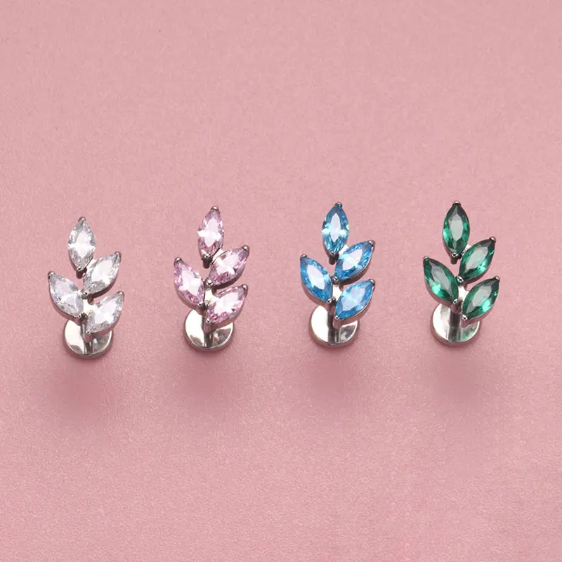 G23 Titanium Gem CZ Ear Conch  - Zoor Body Jewelry review and price