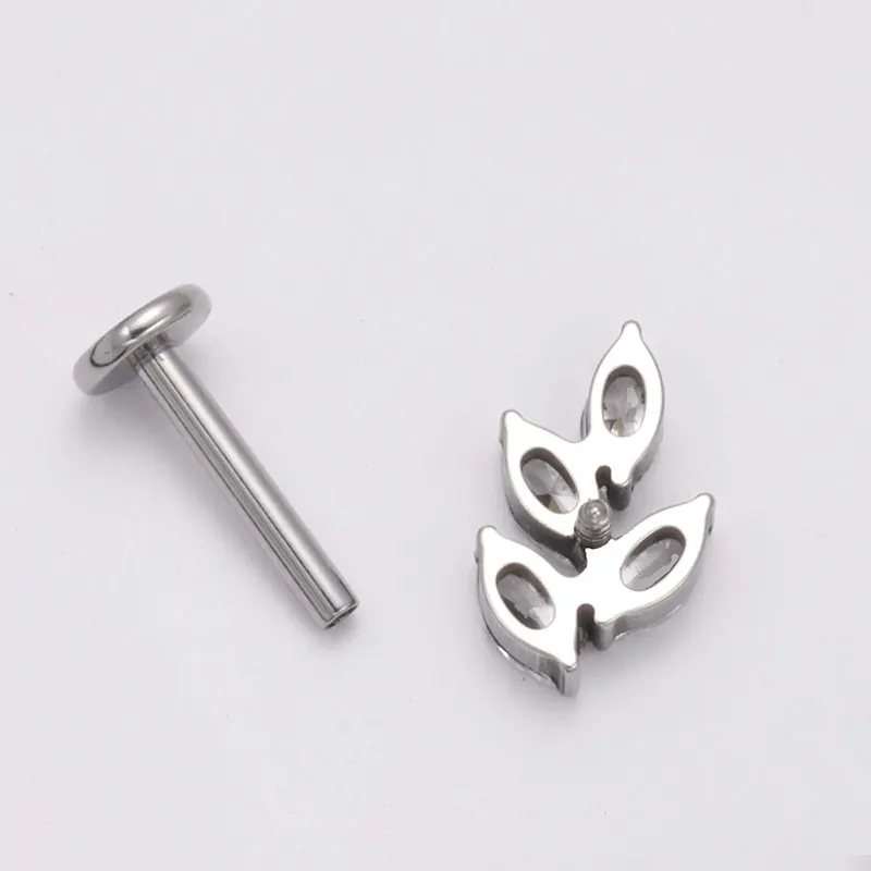 G23 Titanium Gem CZ Ear Conch  - Zoor Body Jewelry review and price