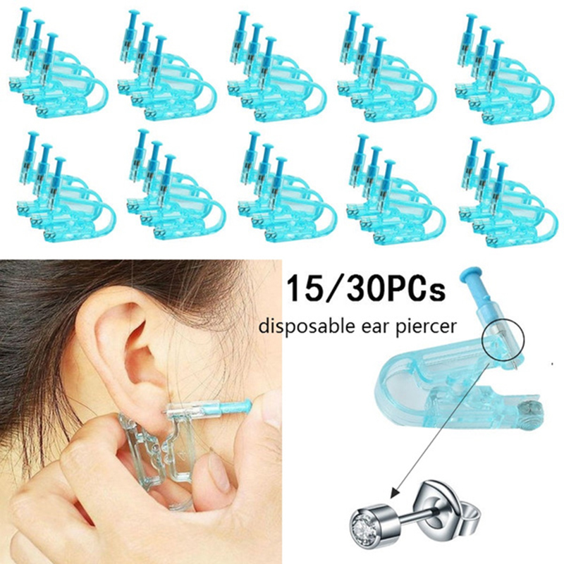 Disposable Blue Ear Piercing G - Body Jewelry Factory review and price
