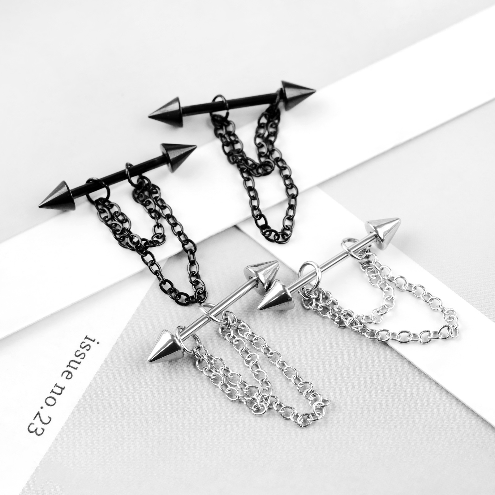 1 Pair Stainless Steel Nipple  - Body Jewelry Nipple Chain review and price