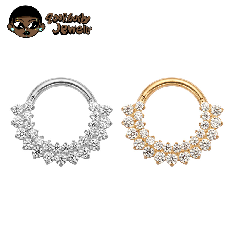 ASTM F136 Titanium Clicker Sep - Zoor Body Jewelry review and price