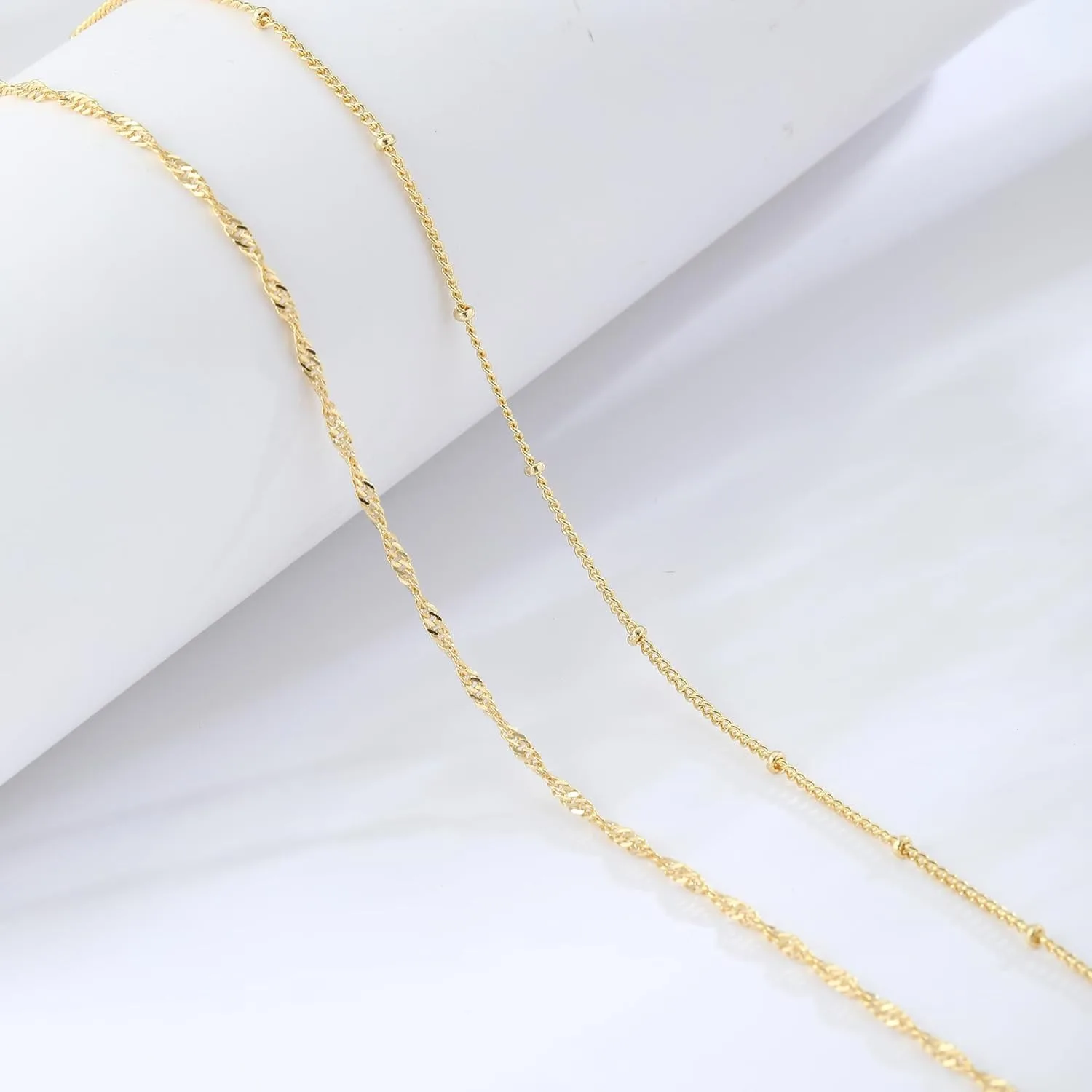 14k Gold Plated 26-33Inch Adju - Body Jewelry Gold review and price