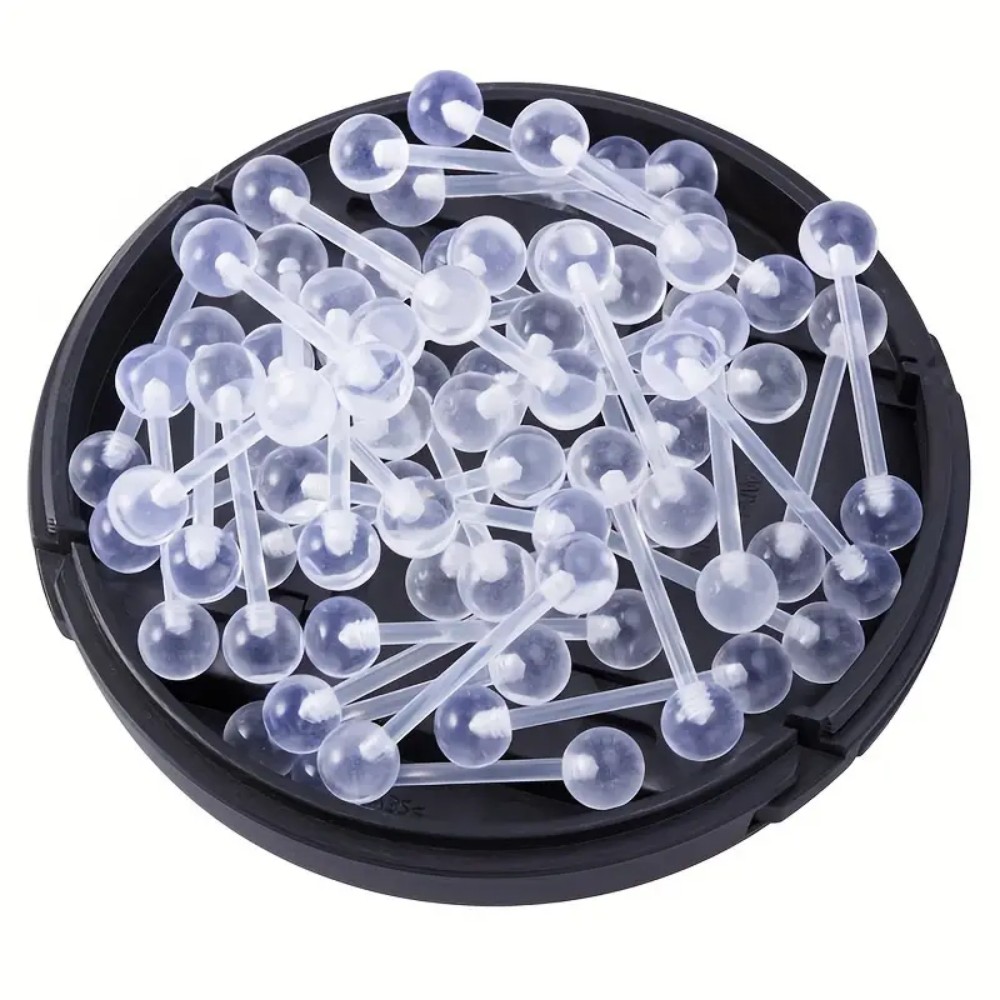 JKC Store 10pcs Acrylic Barbel - Body Jewelry In Store review and price