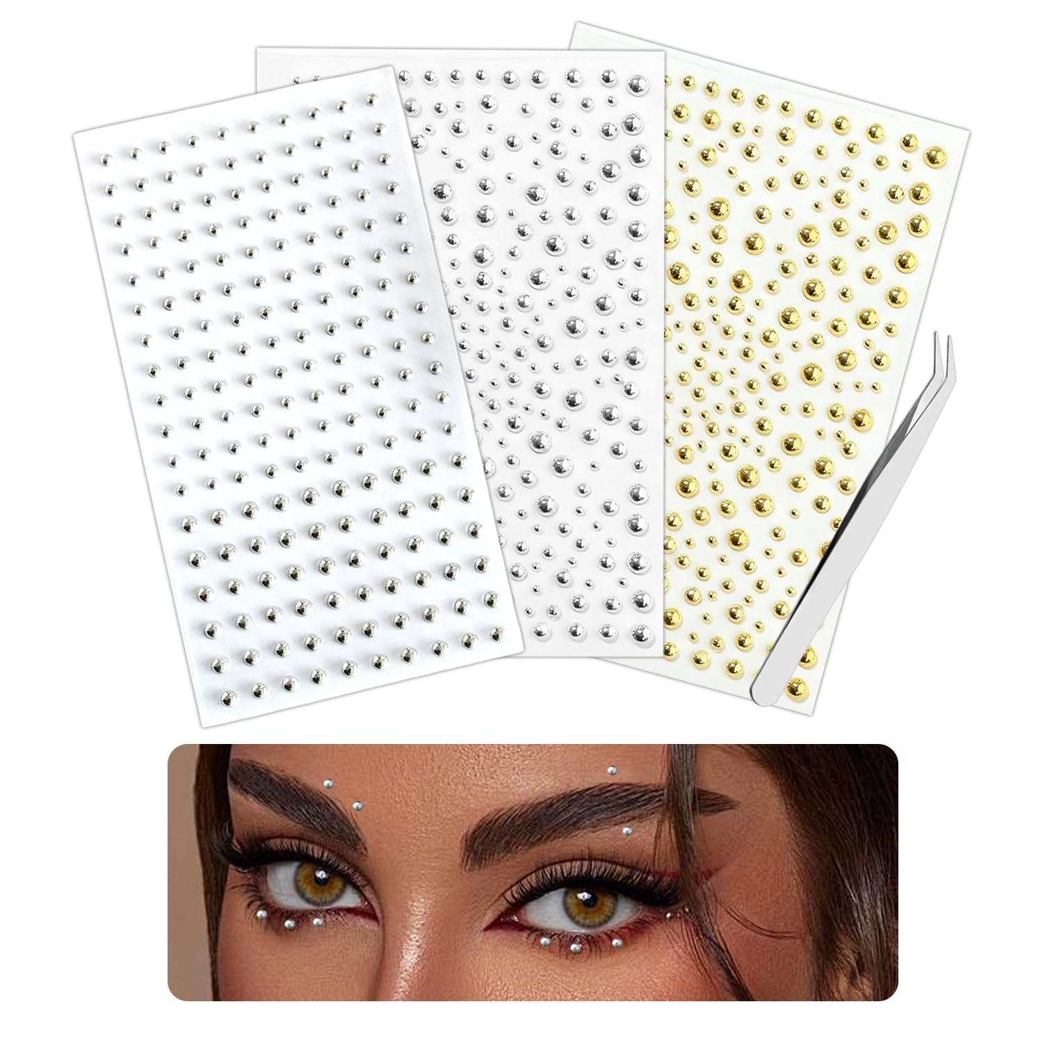 Face Body Ring Stickers Self A - Body Jewelry Piercing review and price