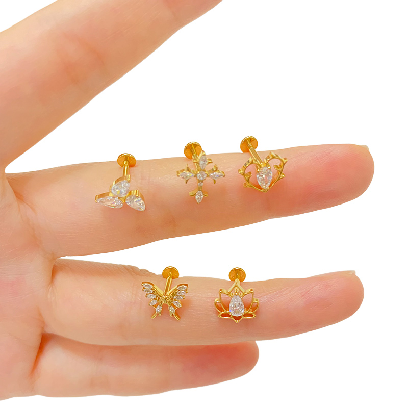ASTM F136 Titanium Ear PIERC B - Body Jewelry Factory review and price