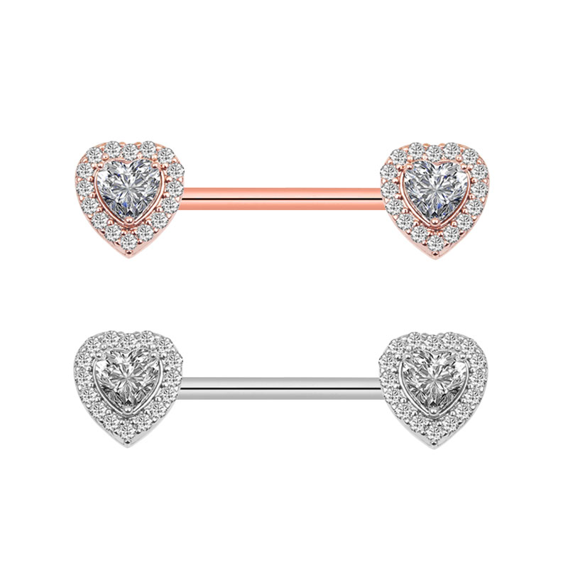 2Pcs Fashion High Quality Zirc - Body Jewelry Quality review and price